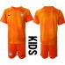 Verenigde Staten Keeper Babykleding Thuisshirt Kinderen WK 2022 Korte Mouwen (+ korte broeken)